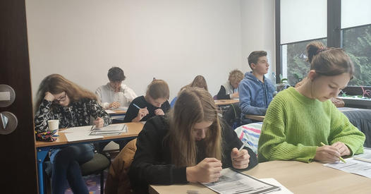probny egzamin sjedu
